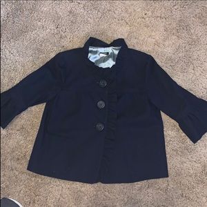 J crew blazer crop size 4